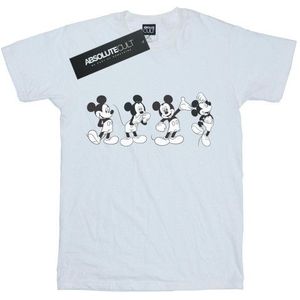 Li-cense Disney heren mickey mouse vier emoties t-shirt