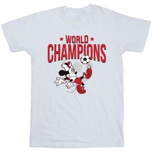 Li-cense Disney heren minnie mouse wereldkampioen t-shirt