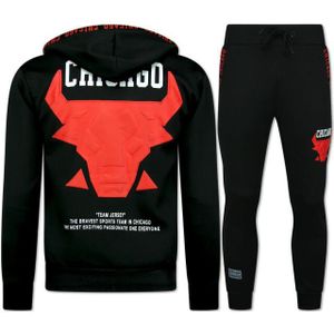 Top-Star - Bull - Huispak - Zwart - Chicago Trainingspakken Heren