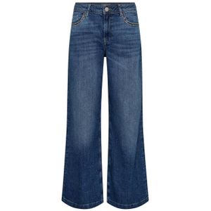 MOS Mosh - Mmdara Deco Jeans - Blauw - Dames - Katoen