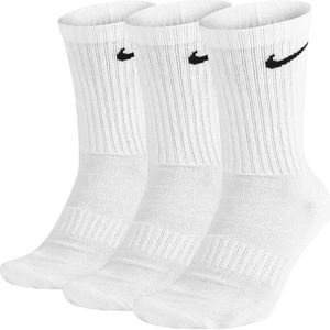 Nike Uniseks adult everyday kussen crew sokken (set van 3)