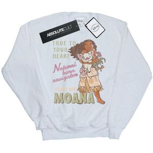 Li-cense Disney dames moana natural born navigator sweatshirt
