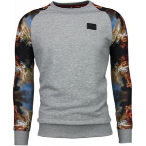 Local Fanatic Mythologie arm motief sweater