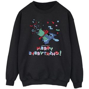 Li-cense Disney heren lilo and stitch vrolijk alles sweatshirt