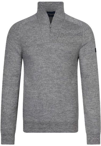 Cavallaro - Corsico - Half Zip Pullover - Bruin - Melange