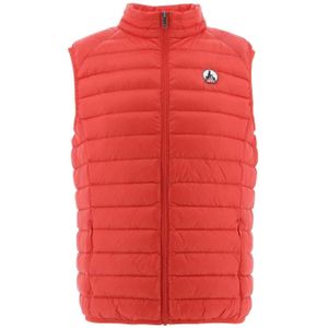 Heren JOTT Tom Donzen Gilet in Rood