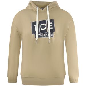 Ice Iceberg - Bold Block Logo - Hoodie - Beige