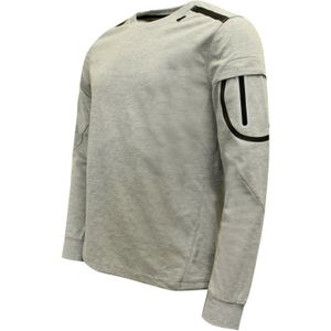 Diadora Sportswear - Evo Sweatshirt - Grijs - Heren Trui