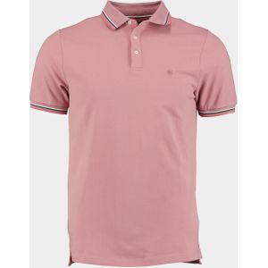 Bos Bright Blue Polo korte mouw jesse polo contrast collar 24108je24bo/771 mauve