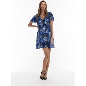 faina wikkeljurk met dierenprint