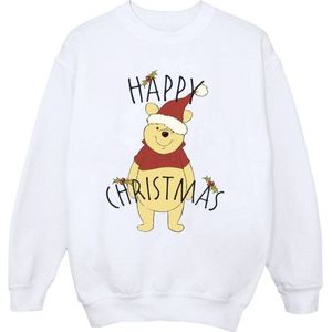 Li-cense Disney dames winnie the pooh vrolijk kerstmis holly sweatshirt