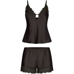 LingaDore - Top & Shorts - Satijn - Afgewerkt met Kant