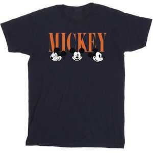 Li-cense Disney heren mickey mouse gezichten t-shirt