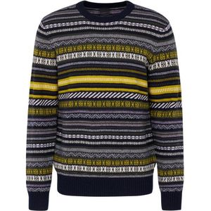 Bugatti - Truien 65564b - Multicolor - Heren Trui