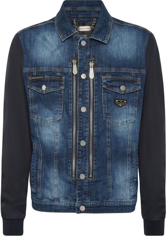 Composed Denim Zip Jacket College