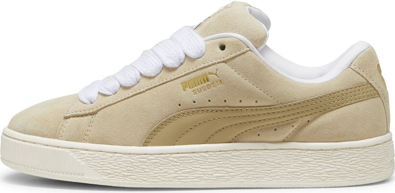 PUMA Sneakers laag 'Suede XL'  beige / sand / goud