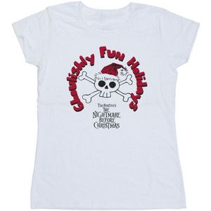 Li-cense Disney dames the nightmare before christmas ghouishly fun holidays t-shirt van katoen