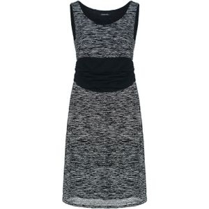 Jerseyjurken - Mouwloze Gebreide Jurk - Met Riem