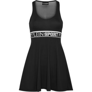 Plein Sport - Jogging Jurk - Zwart - Korte Jurk - Polyester