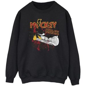 Li-cense Disney heren mickey mouse smash guitar rock sweatshirt