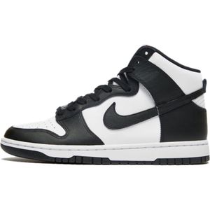 Nike Dunk high black white (w)