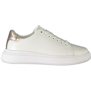 Calvin Klein - Sneakers - Wit - Leer