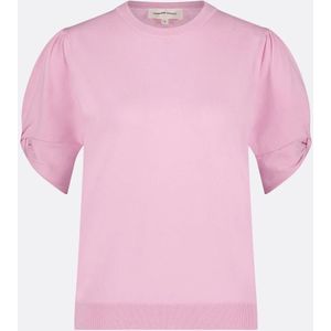 Fabienne Chapot Clt-187-pul-ss24 molly twist pullover pink rose
