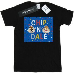 Li-cense Disney dames chip n dale blauw frame katoenen vriendje t-shirt