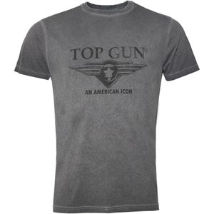 Top Gun - TG24040 - T-shirt - Antraciet