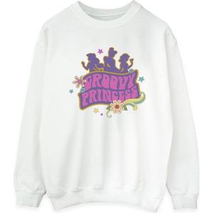 Li-cense Disney dames prinsessen groovy prinses sweatshirt