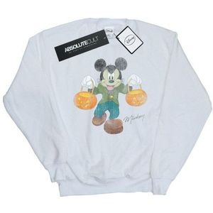 Li-cense - Mickey Mouse - Sweatshirt - Groen - 50% Katoen, 50% Polyester
