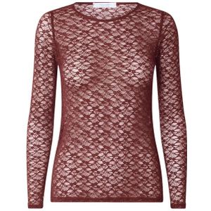 Sisters Point Top lange mouw 19551 GIMAS-LS Bordeaux