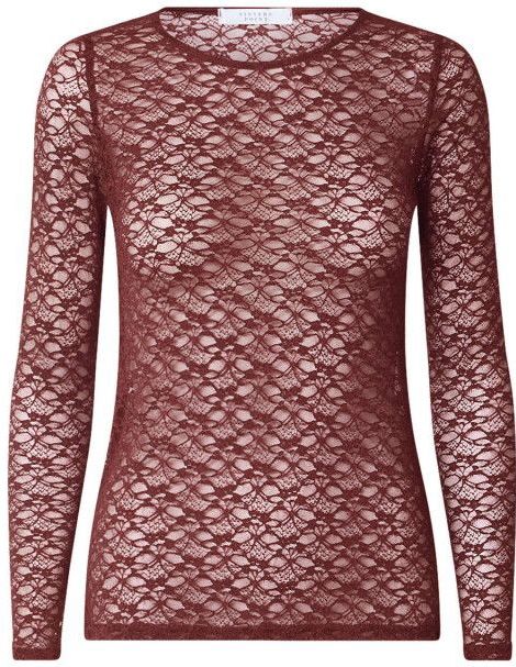 Sisters Point Top lange mouw 19551 GIMAS-LS Bordeaux