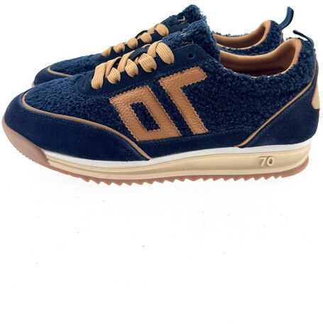 BACK 70 - Jogger FT14 - Sneakers - Blauw Bruin