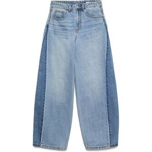 Vero Moda vmzelda hr bareel two toned dnm jea 10338932 medium blue denim