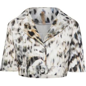 Gewaad - Dierenprint - Jasje - Stretch Gabardine