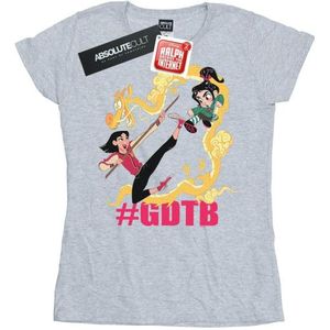 Li-cense Disney dames wreck it ralph mulan en vanellope katoenen t-shirt