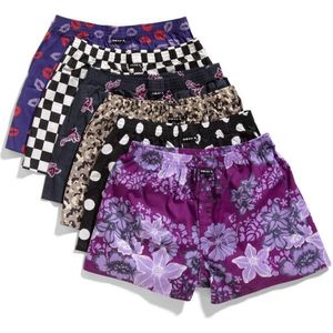 MG-1 - D635 - Boxershorts - 6-Pack - Geweven Katoen - Wijde Pasvorm