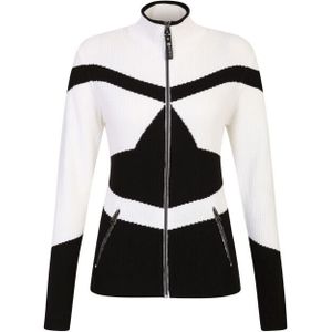 Dare2b - Kleurenblok Sweater - Zwart - Katoen Viscose - Hoog-Neck