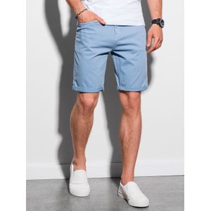 Ombre chino short blauw zacht blauw w303