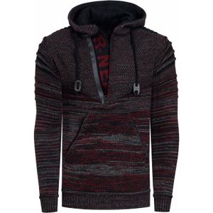 Rusty Neal - Grof Gebreide Trui - Casual Pasvorm - Hoodie