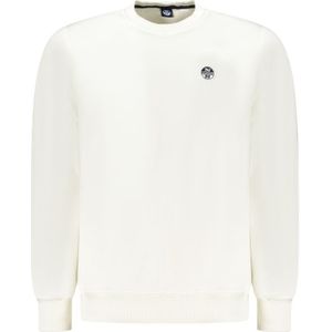 North Sails - Witte Katoenen Heren Trui - Vesten