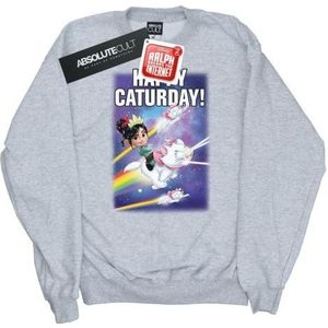 Li-cense Disney heren wreck it ralph happy caturday sweatshirt