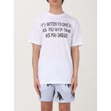 Moschino - Gedrukte Tekst T-shirt - Wit - Katoen