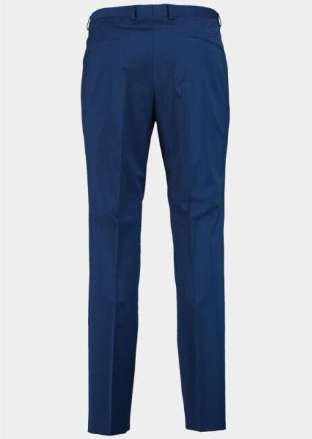 HUGO - HESTEN - Slim Fit Pantalon - Gemêleerd - Wolmix