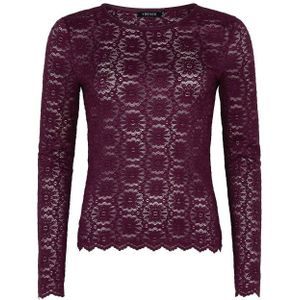 Ydence - WS2527 Loiza - Top - Zwart - Lange Mouw