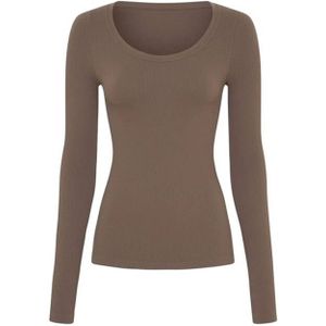 Tim & Simonsen - Top lange mouw TS1ML612 LINEA - Bruin