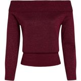 King Louie - Mirta Top - Donker Rood - Dames Top