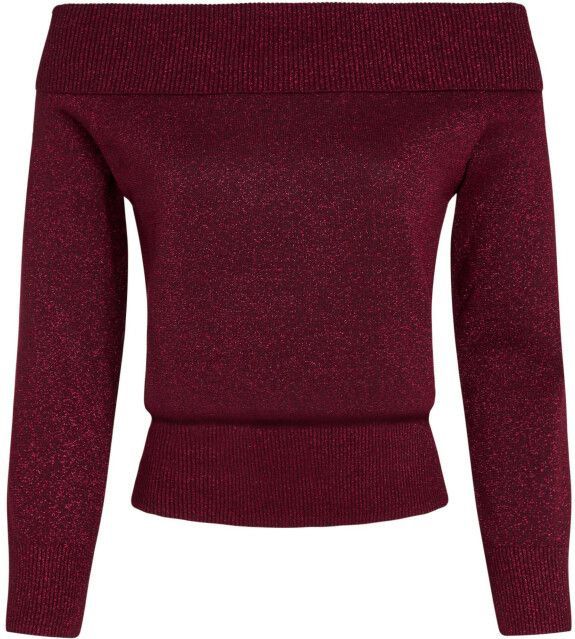 King Louie - Mirta Top - Donker Rood - Dames Top