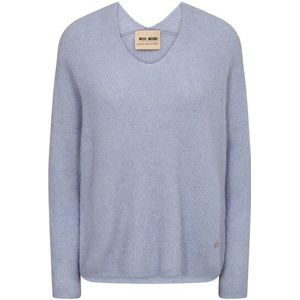 Mos Mosh 153900 245 mosmosh mm thora v-neck knit eventide